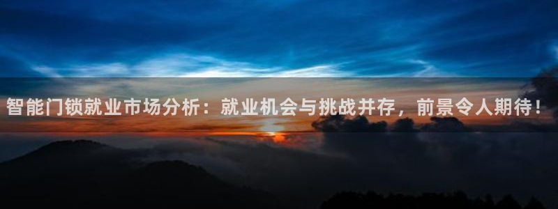 金年会彩票下载app：智能门锁就业市场分析：就业机会与挑战并