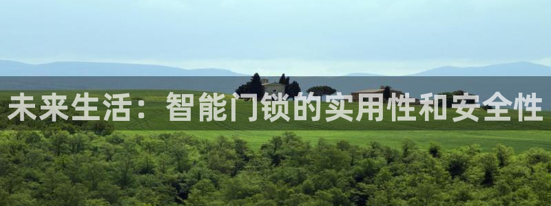 金年会金年华：未来生活：智能门锁的实用性和安全性