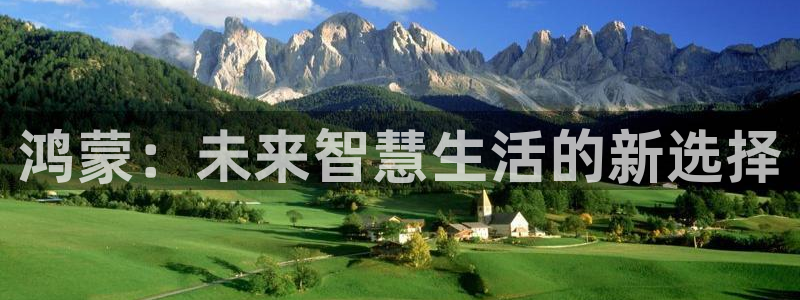 金年会官方网站下载：鸿蒙：未来智慧生活的新选择