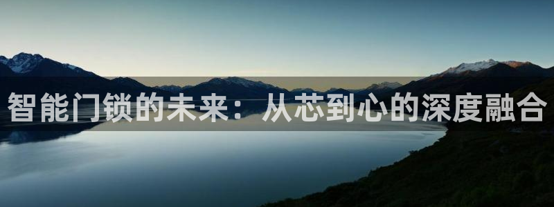 金年会官网登入：智能门锁的未来：从芯到心的深度融合