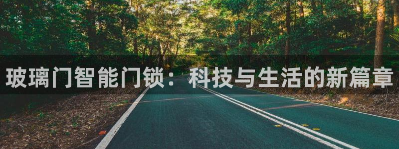 金年会金字招牌信誉至上：玻璃门智能门锁：科技与生活的新篇章