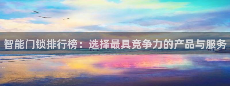 年会金句心得：智能门锁排行榜：选择最具竞争力的产品与服务