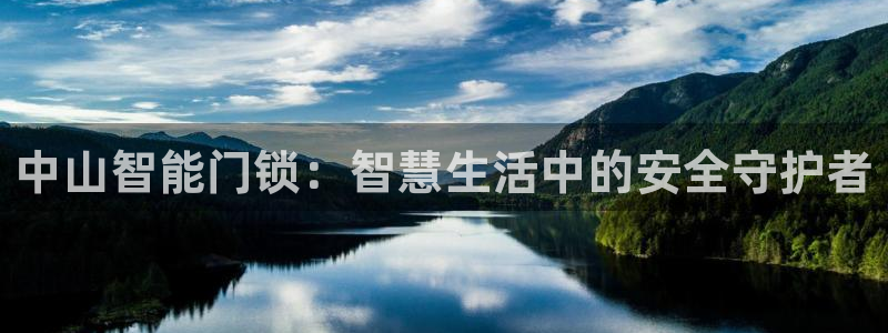 金年会网页版登陆：中山智能门锁：智慧生活中的安全守护者