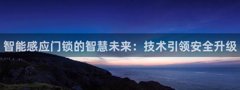 金年会体育下载：智能感应门锁的智慧未来：技术引领安全升级