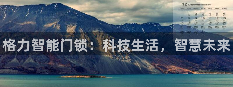 金年会6766：格力智能门锁：科技生活，智慧未来