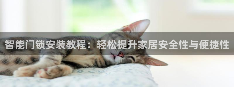 金年会网登录平台入口：智能门锁安装教程：轻松提升家居安全性与