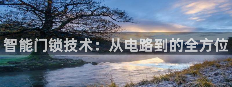 金年会娱乐下载：智能门锁技术：从电路到的全方位