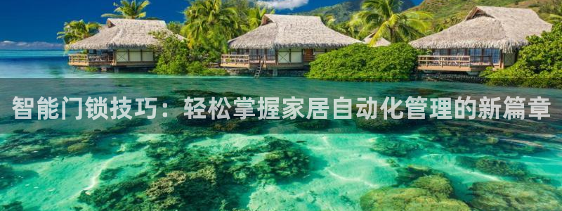 今金年会：智能门锁技巧：轻松掌握家居自动化管理的新篇章