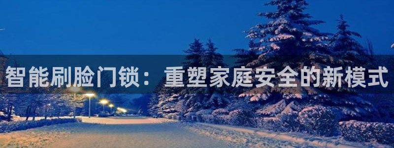 金年会退款：智能刷脸门锁：重塑家庭安全的新模式