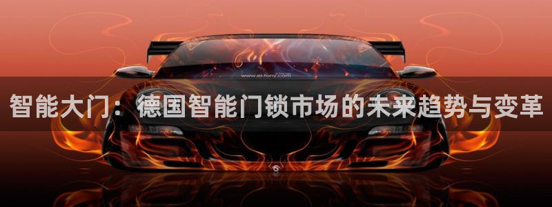 金年会官网：智能大门：德国智能门锁市场的未来趋势与变革