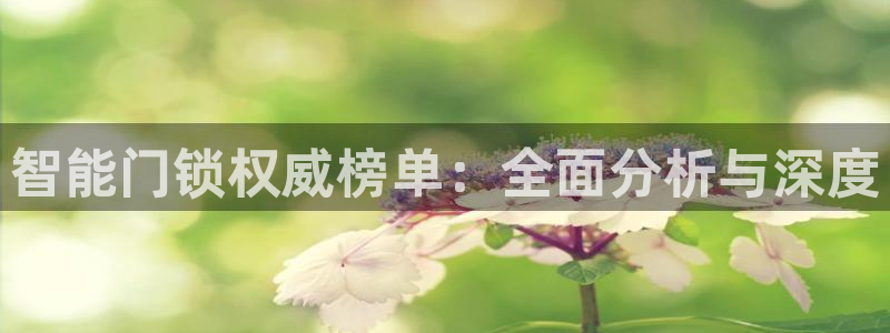 为什么搜索不了金年会：智能门锁权威榜单：全面分析与深度