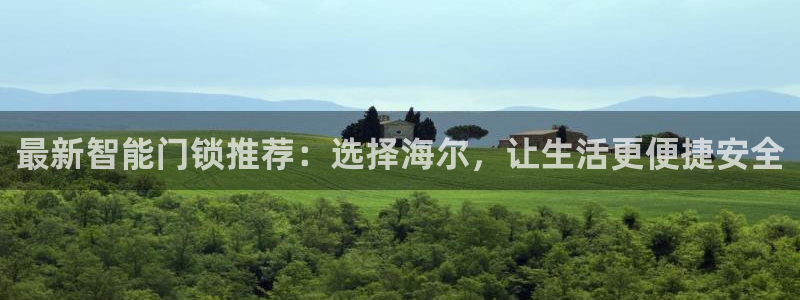 金年会游戏：最新智能门锁推荐：选择海尔，让生活更便捷安全