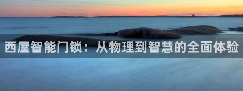 金年会VIP：西屋智能门锁：从物理到智慧的全面体验