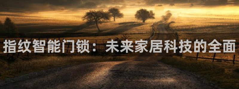 金年会网页版登陆：指纹智能门锁：未来家居科技的全面
