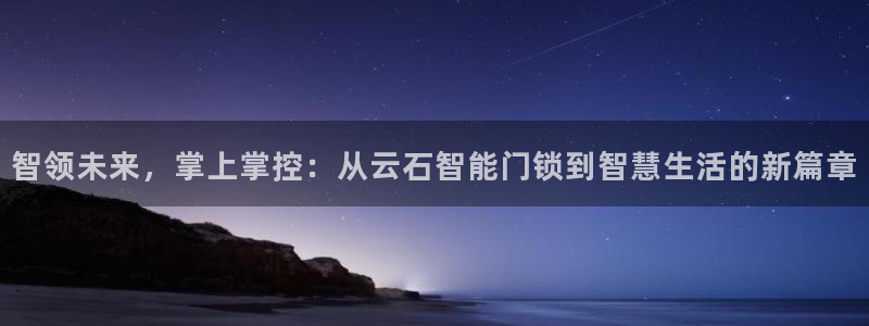 金科年会图片：智领未来，掌上掌控：从云石智能门锁到智慧生活的