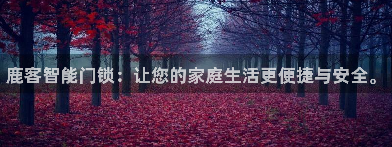 金年会娱乐下载app：鹿客智能门锁：让您的家庭生活更便捷与安